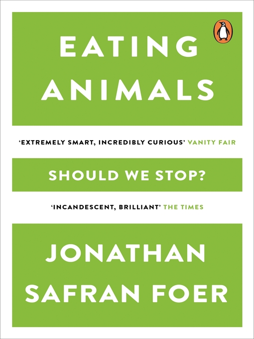 Title details for Eating Animals by Jonathan Safran Foer - Wait list